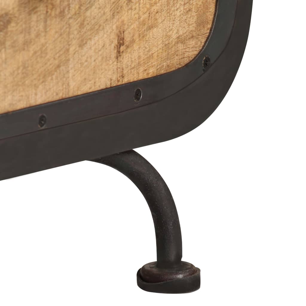Sideboard 140x40x80 cm Solid Mango Wood