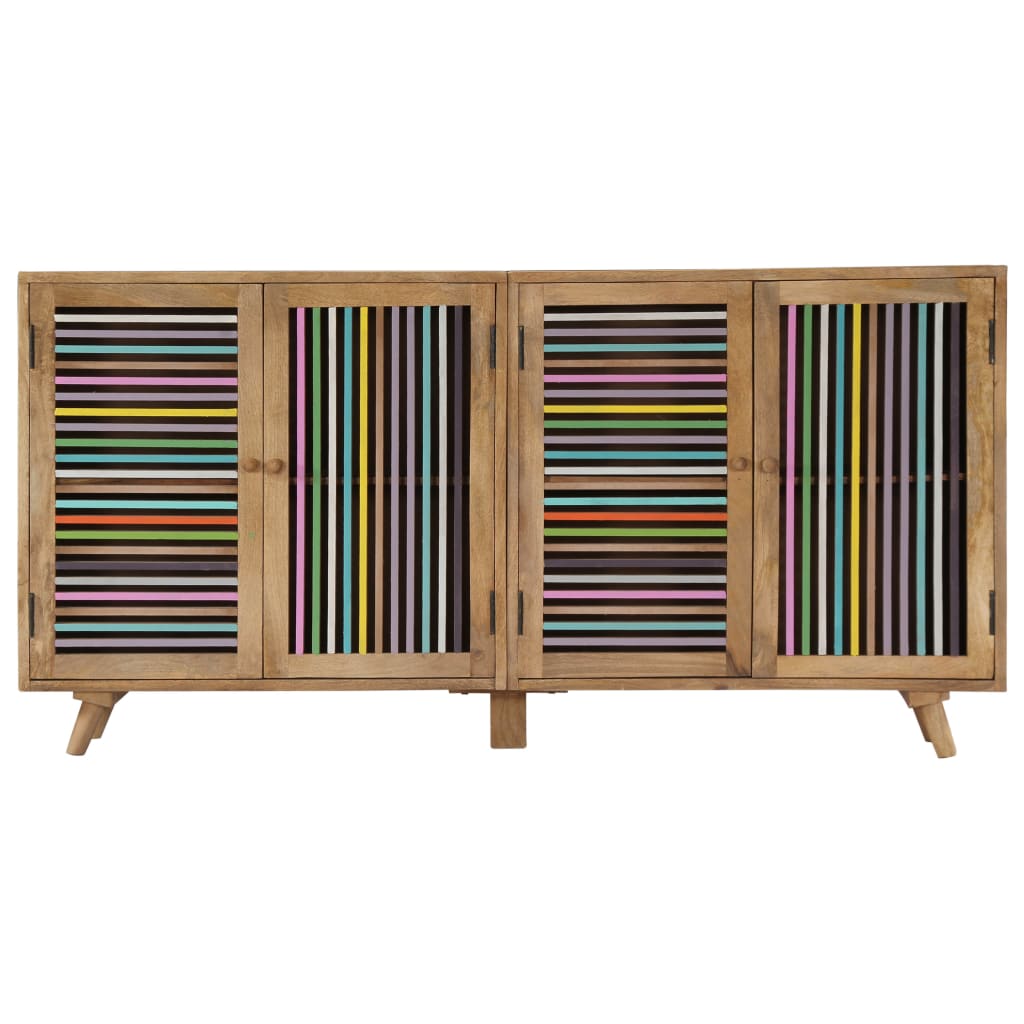 Sideboard 150x30x75 cm Solid Mango Wood