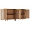 Sideboard 150x30x75 cm Solid Mango Wood