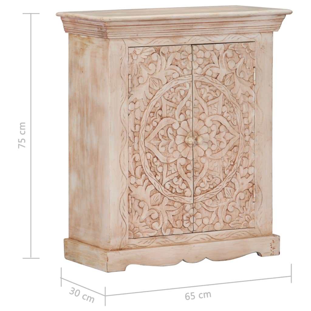 Sideboard 65x30x75 cm Solid Mango Wood