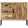 Sideboard 88x30x71 cm Solid Mango Wood