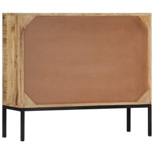 Sideboard 88x30x71 cm Solid Mango Wood