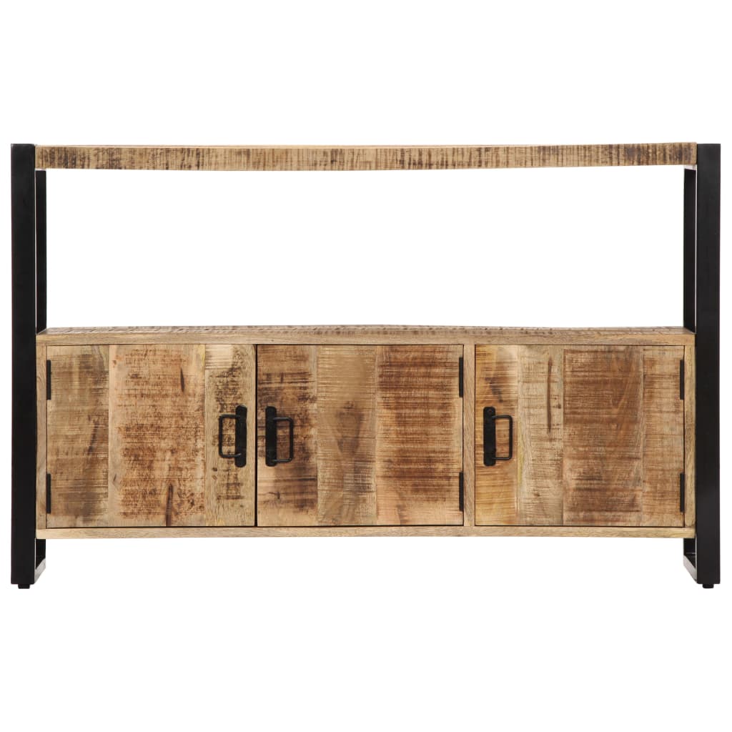 Sideboard Cabinet 120x30x75 cm Solid Mango Wood