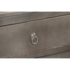 Sideboard Grey 160x40x80 cm Solid Mango Wood