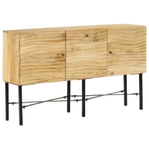 Sideboard Solid Mango Wood 118x30x70 cm