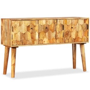 Sideboard Solid Mango Wood 118x35x75 cm