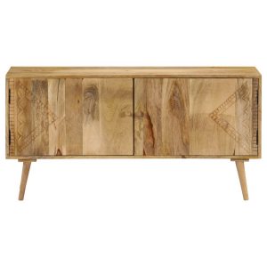 Sideboard Solid Mango Wood 120x30x60 cm
