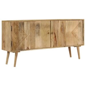 Sideboard Solid Mango Wood 120x30x60 cm