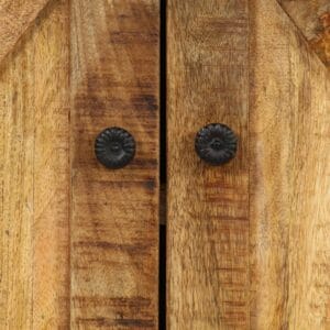 Sideboard Solid Mango Wood 140x35x75 cm