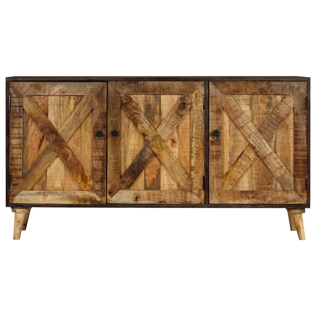 Sideboard Solid Mango Wood 140x35x75 cm