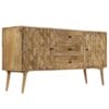 Sideboard Solid Mango Wood 145x40x75 cm