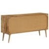 Sideboard Solid Mango Wood 145x40x75 cm