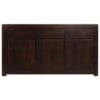 Sideboard Solid Mango Wood 147x40x80 cm