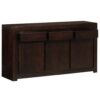 Sideboard Solid Mango Wood 147x40x80 cm
