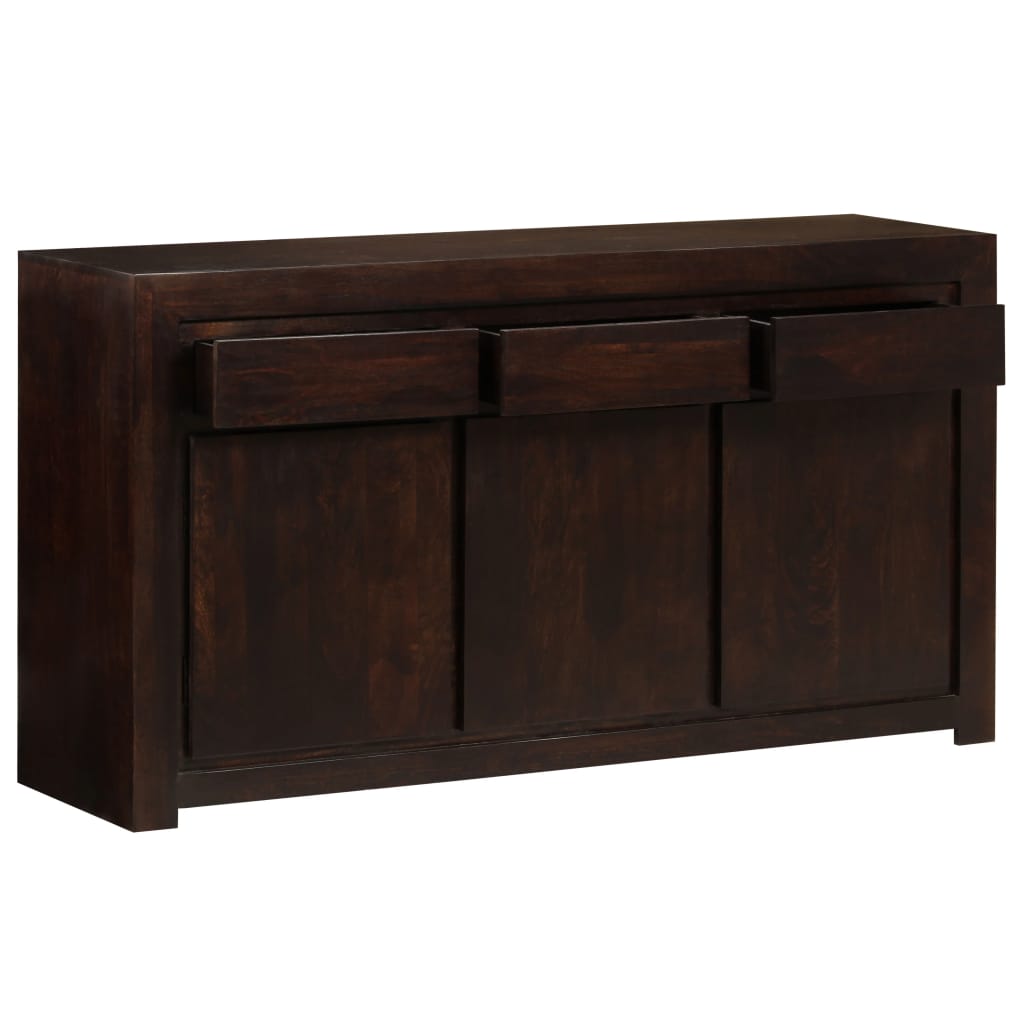 Sideboard Solid Mango Wood 147x40x80 cm