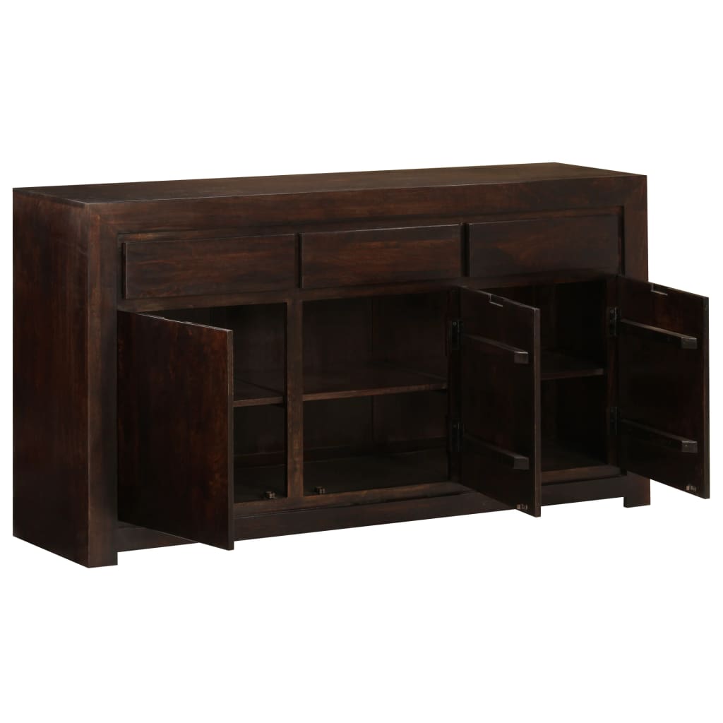 Sideboard Solid Mango Wood 147x40x80 cm