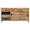 Sideboard Solid Mango Wood 160x40x80 cm