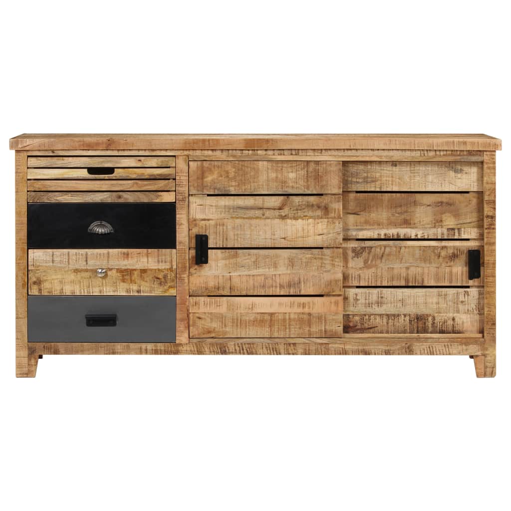 Sideboard Solid Mango Wood 160x40x80 cm