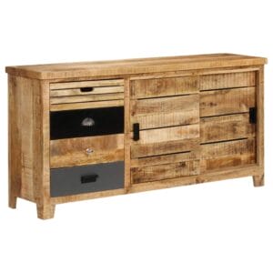 Sideboard Solid Mango Wood 160x40x80 cm