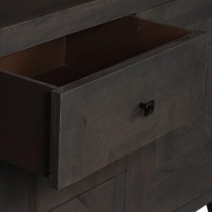 Sideboard Solid Mango Wood 160x40x81 cm