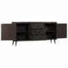 Sideboard Solid Mango Wood 160x40x81 cm