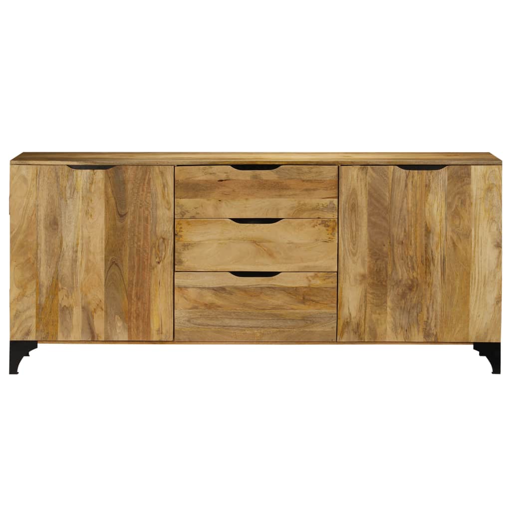 Sideboard Solid Mango Wood 180x40x80 cm