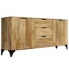 Sideboard Solid Mango Wood 180x40x80 cm