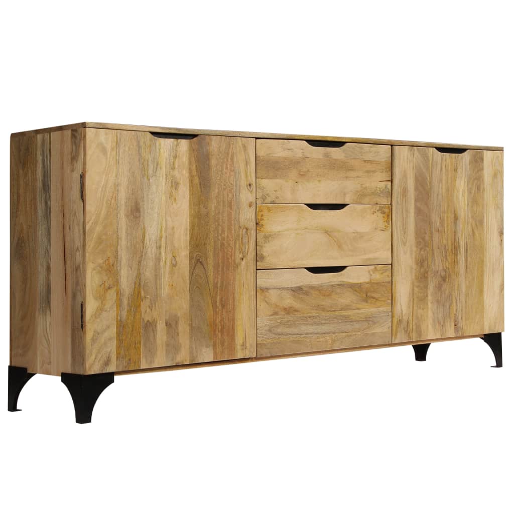 Sideboard Solid Mango Wood 180x40x80 cm