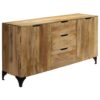 Sideboard Solid Mango Wood 180x40x80 cm