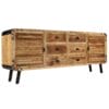 Sideboard Solid Mango Wood 200x40x80 cm