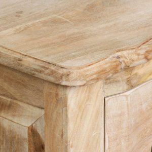 Sideboard Solid Mango Wood 200x40x90 cm