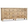 Sideboard Solid Mango Wood 200x40x90 cm
