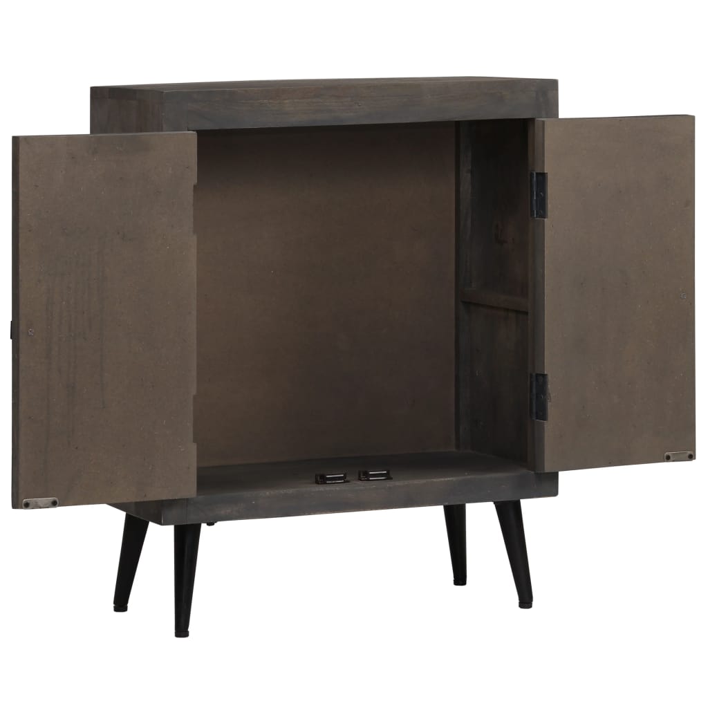 Sideboard Solid Mango Wood 60x30x76 cm