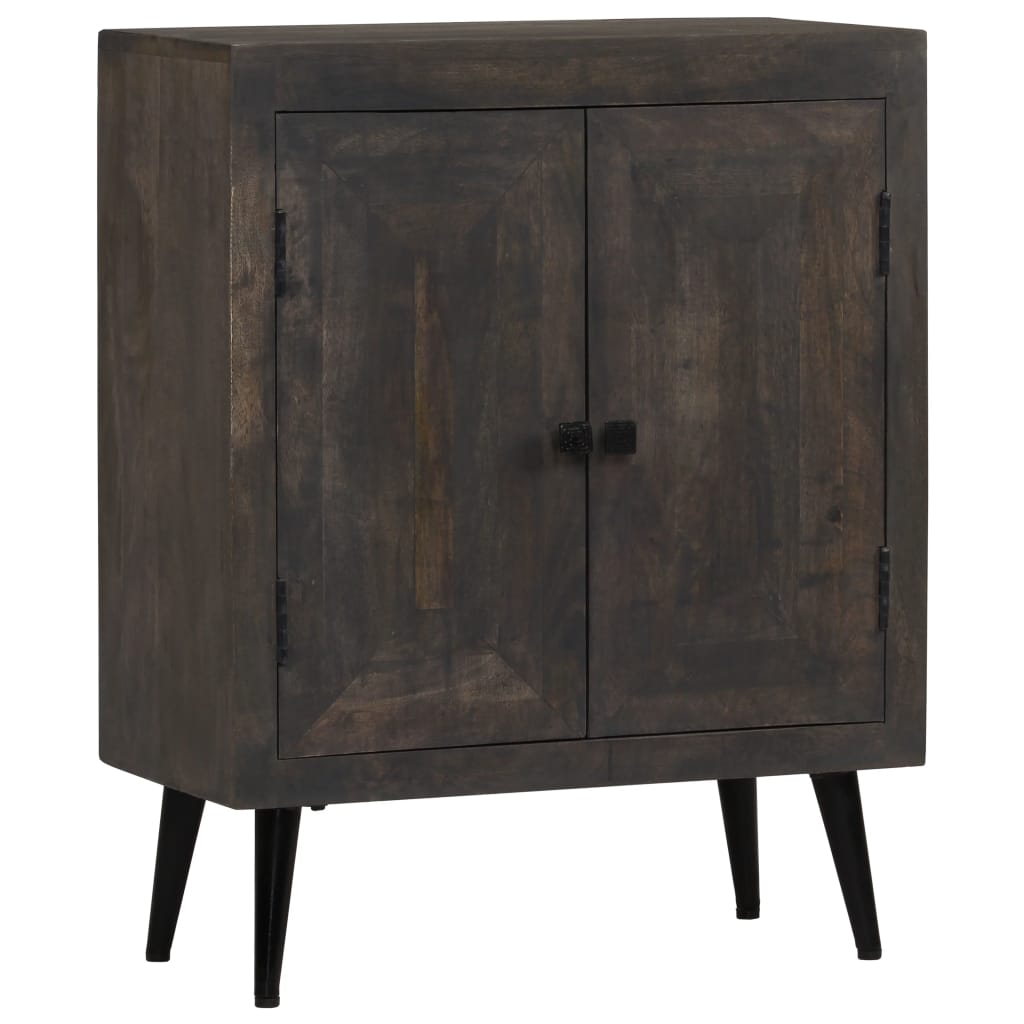 Sideboard Black Washed Mango Wood 60x30x76cm