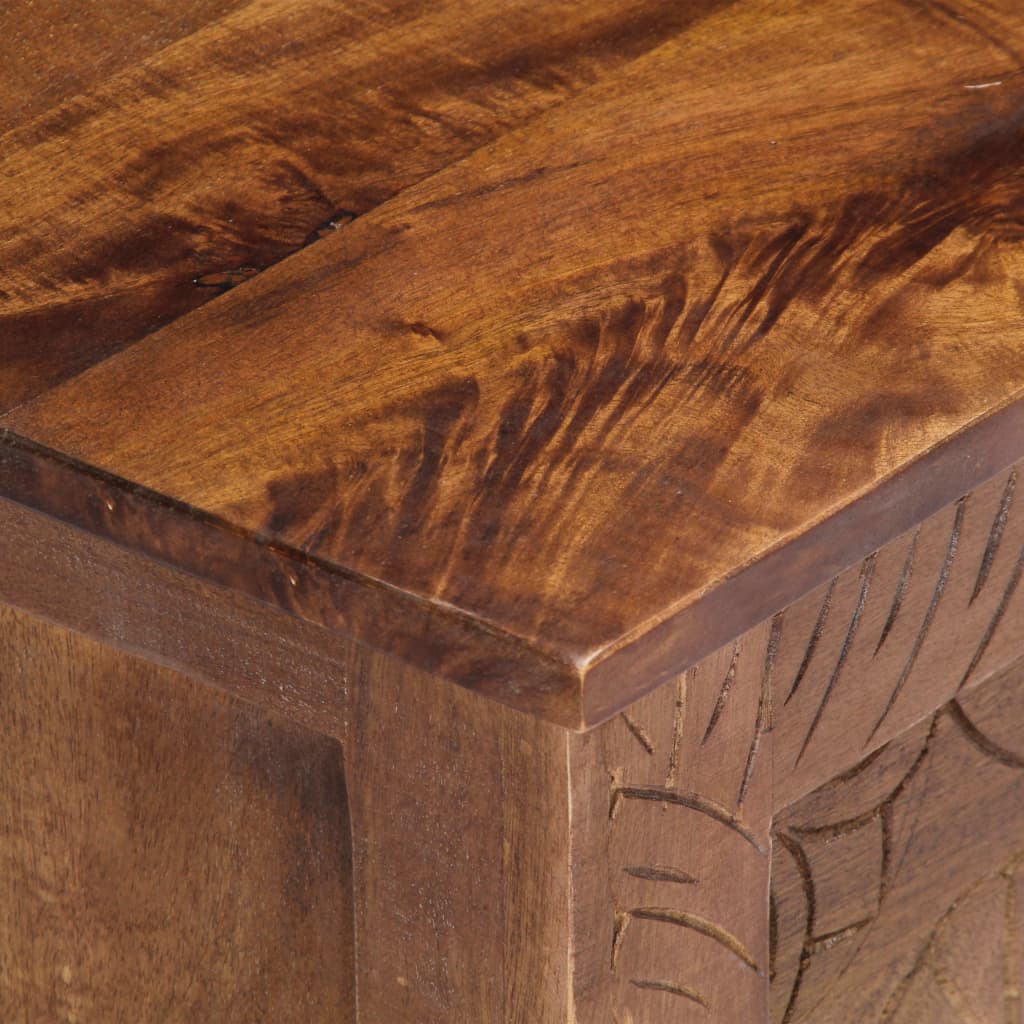 Storage Box Solid Mango Wood