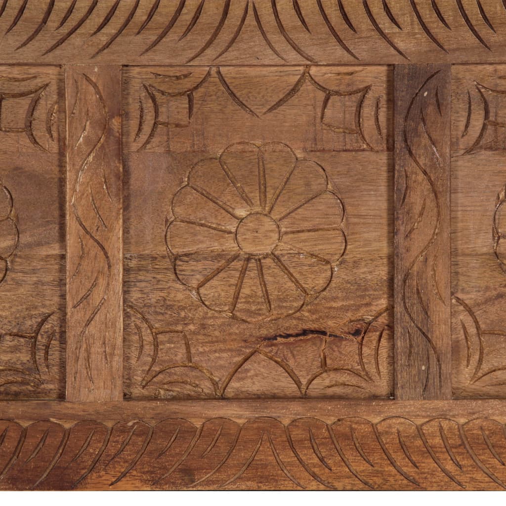 Storage Box Solid Mango Wood