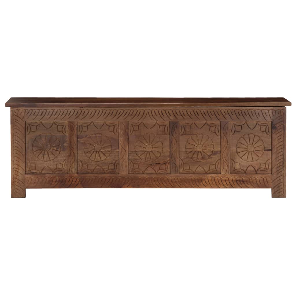 Storage Box Solid Mango Wood