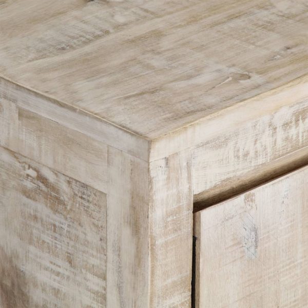 Tv Cabinet 118X35X46 Cm Solid Mango Wood