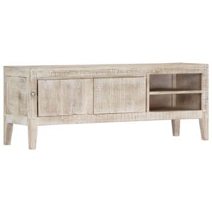 TV Cabinet 118x35x46 cm Solid Mango Wood