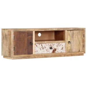 TV Cabinet 120x30x40 cm Solid Mango Wood