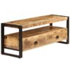 TV Cabinet 120x35x45 cm Solid Mango Wood