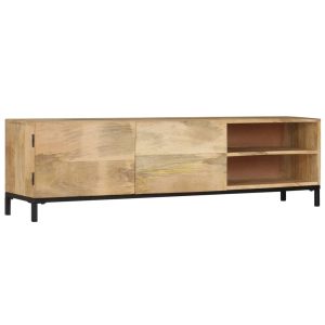 TV Cabinet 145x30x41 cm Mango Wood