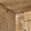 TV Cabinet Rough Mango Wood 118x30x40 cm