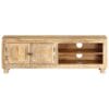 TV Cabinet Rough Mango Wood 118x30x40 cm