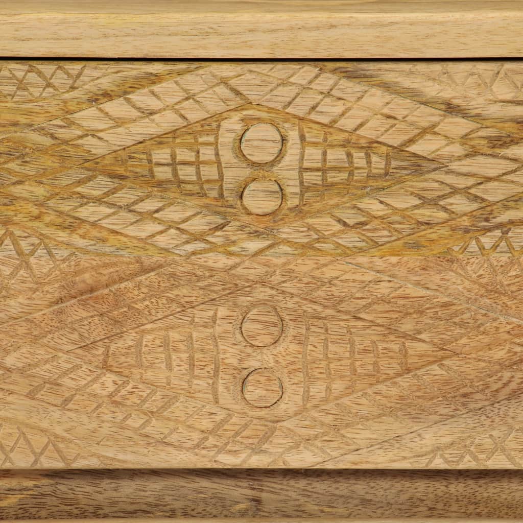 TV Cabinet Solid Mango Wood 120x30x40 cm