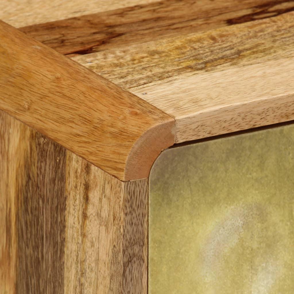 Banner TV Cabinet Solid Mango Wood 120x30x45 cm