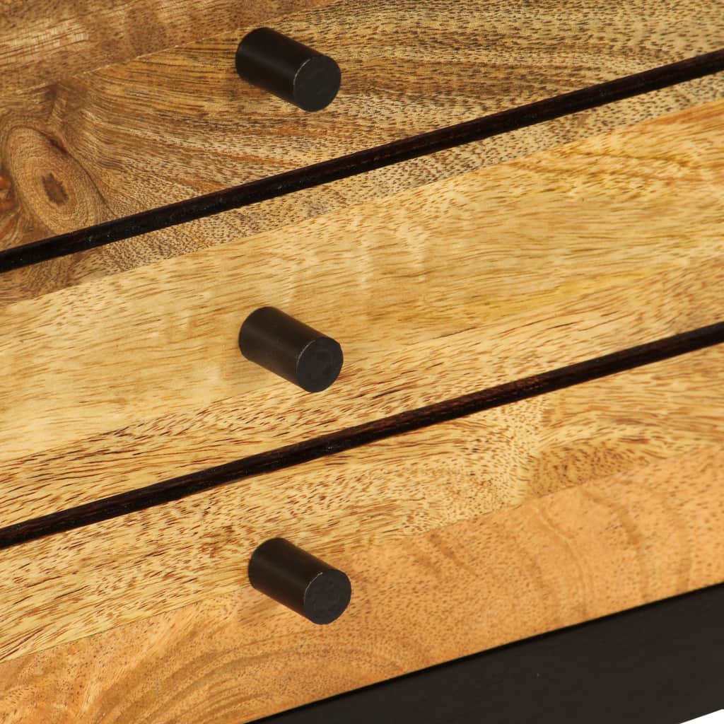 Retro TV Cabinet Solid Mango Wood 120x30x50 cm
