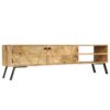 TV Cabinet Solid Mango Wood 140x30x40 cm