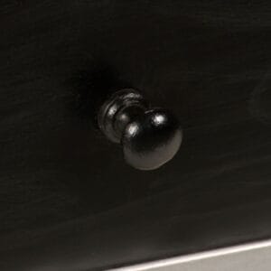 Retro Chic TV Cabinet Solid Mango Wood and Steel 120x30x45 cm