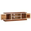 TV Cabinet Solid Sheesham Mango Wood 120x30x40 cm